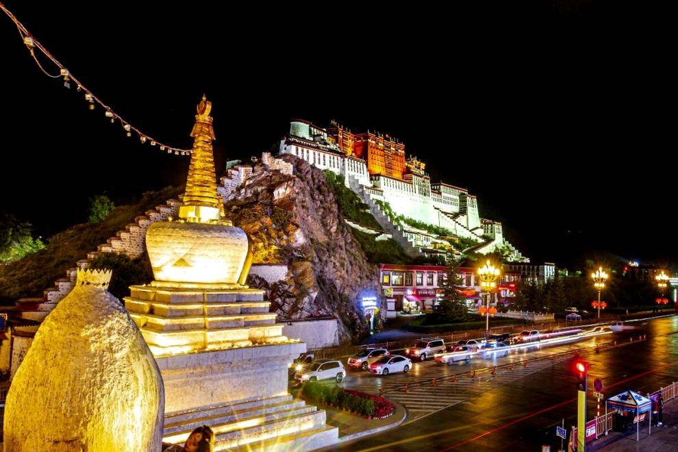 拉萨夜景2