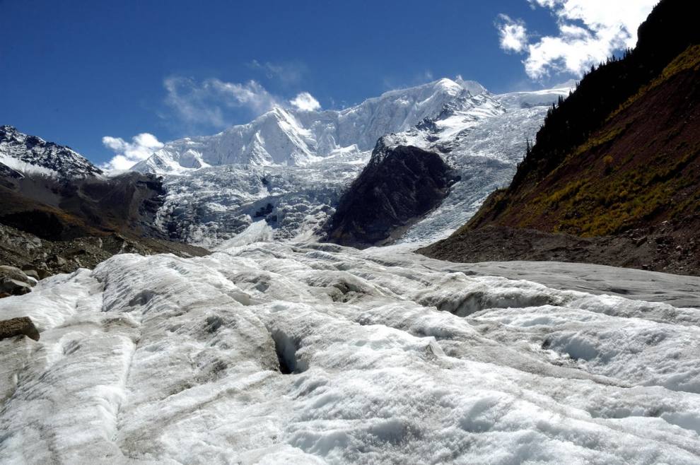 米堆冰川2